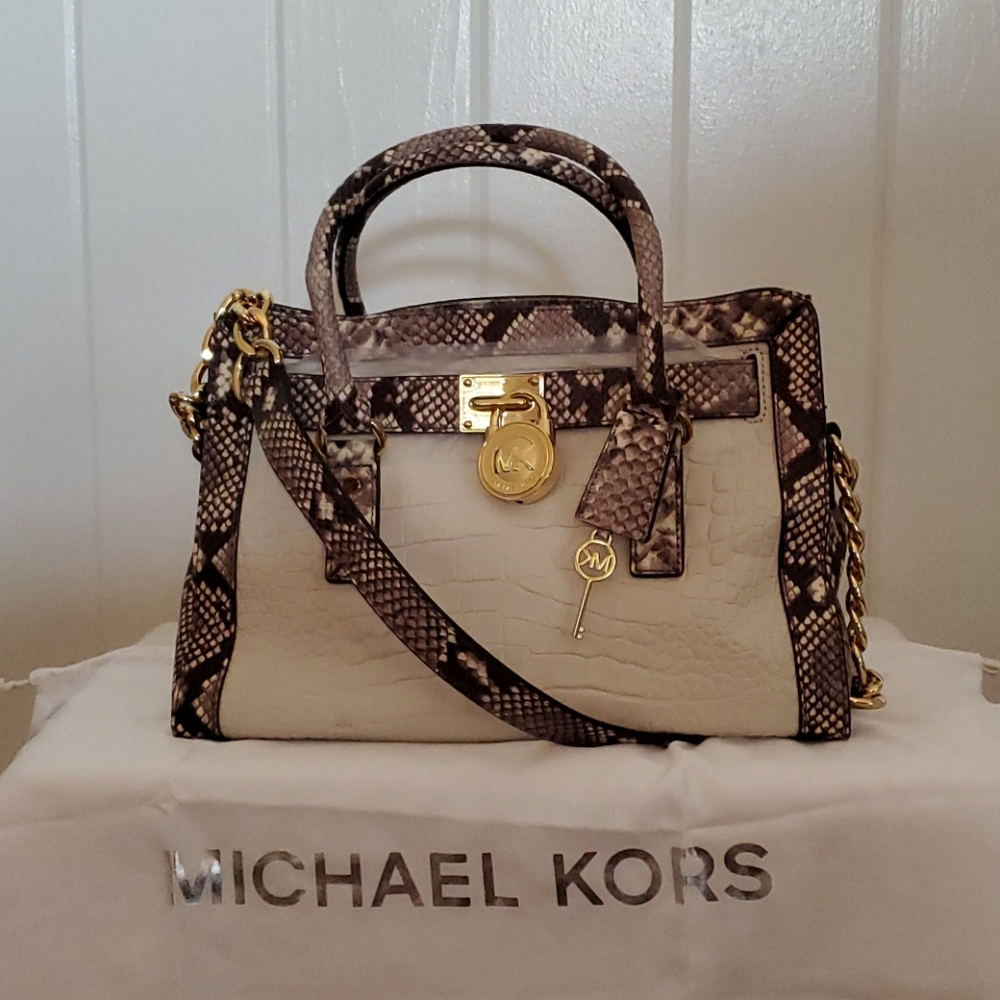 NWT, Michael Kors, Hamilton,Med, Satchel